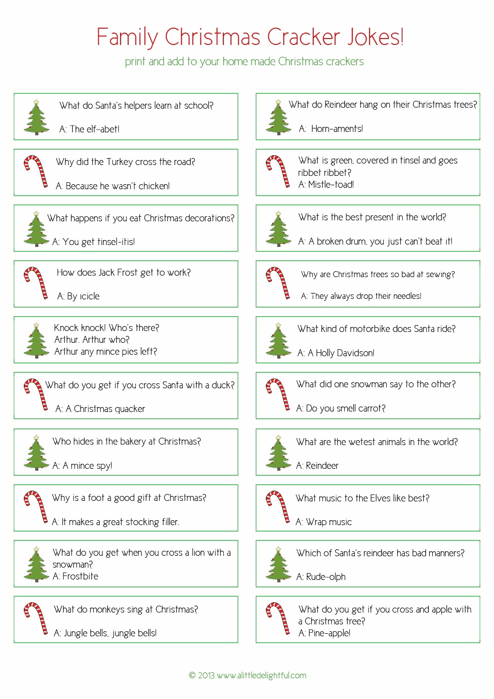 cracker jokes free printable